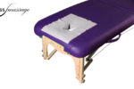 Protections douces visage trou table de massage