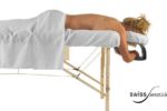 repose bras de têtière pour table de massage