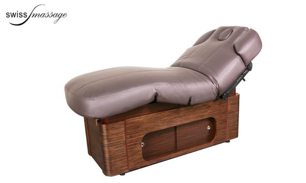 Table de SPA Suisse modèle Cupidon couleur Wenge position assise ergo