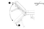 Table physio électrique modèle Reduca détail têtière