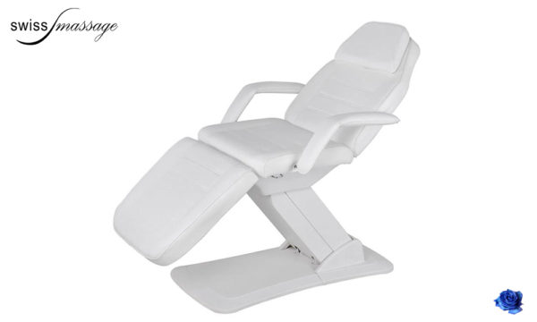 Table de soins esthétique modèle Calipso position assise accoudoirs