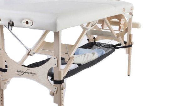 Hamac pour accessoires massages à fixer sous les tables de massages