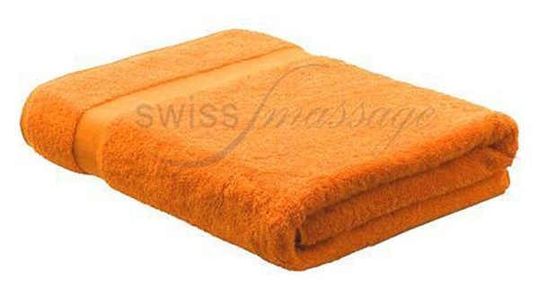 Linge de massage géant couleur orange