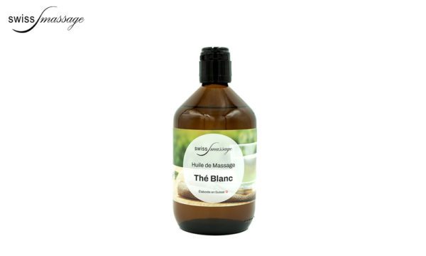 Bouteille d'huile de massage